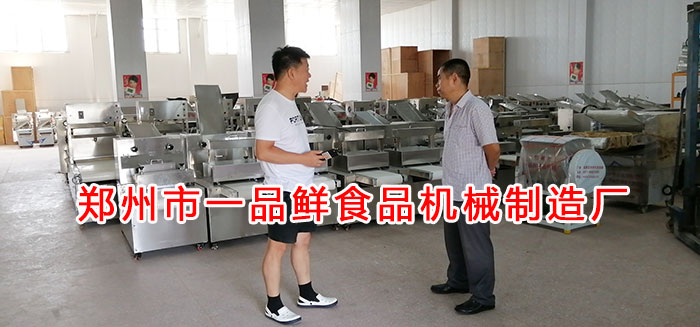 客戶考察燴面機 客戶考察燴面機